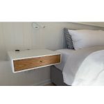 1 Drawer Wall Mounted Night Stand