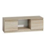 2-Door Cabinet TV Console Stand