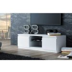 2-Door Cabinet TV Console Stand