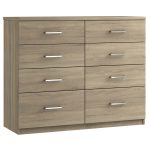 4 Door Cabinet with Night Stand and Chest