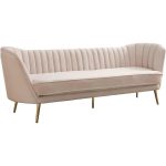 Alexandrea 3 Seater Velvet Sofa