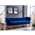 Alexandrea 3 Seater Velvet Sofa