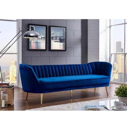 Alexandrea 3 Seater Velvet Sofa