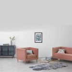 Amicie Channel Tufted Velvet Arm Chair