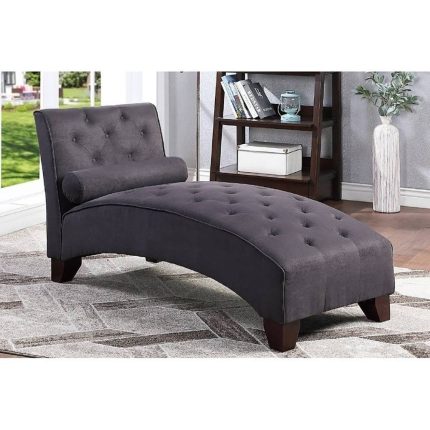 Arched Frame Accent Tufting Chaise Lounge