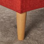 Augustus Mid-century Modern Fabric Chaise Sectional