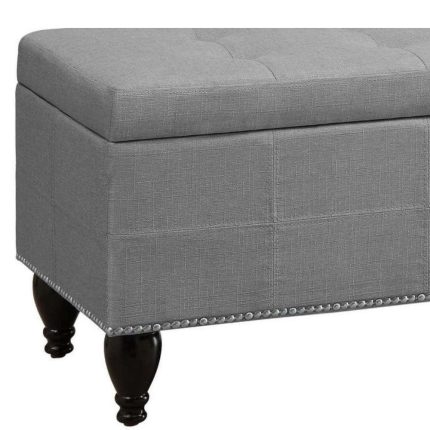 Bunlap Upholstered Storage Bench