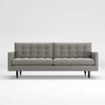 Button Tufted Petrie Midcentury Sofa
