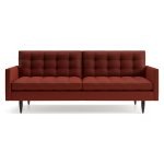 Button Tufted Petrie Midcentury Sofa