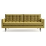 Button Tufted Petrie Midcentury Sofa