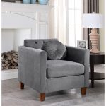 Carson Velvet Classic Arm Chair