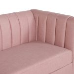 Contemporary Channel Stitched 3 Seater Sofa