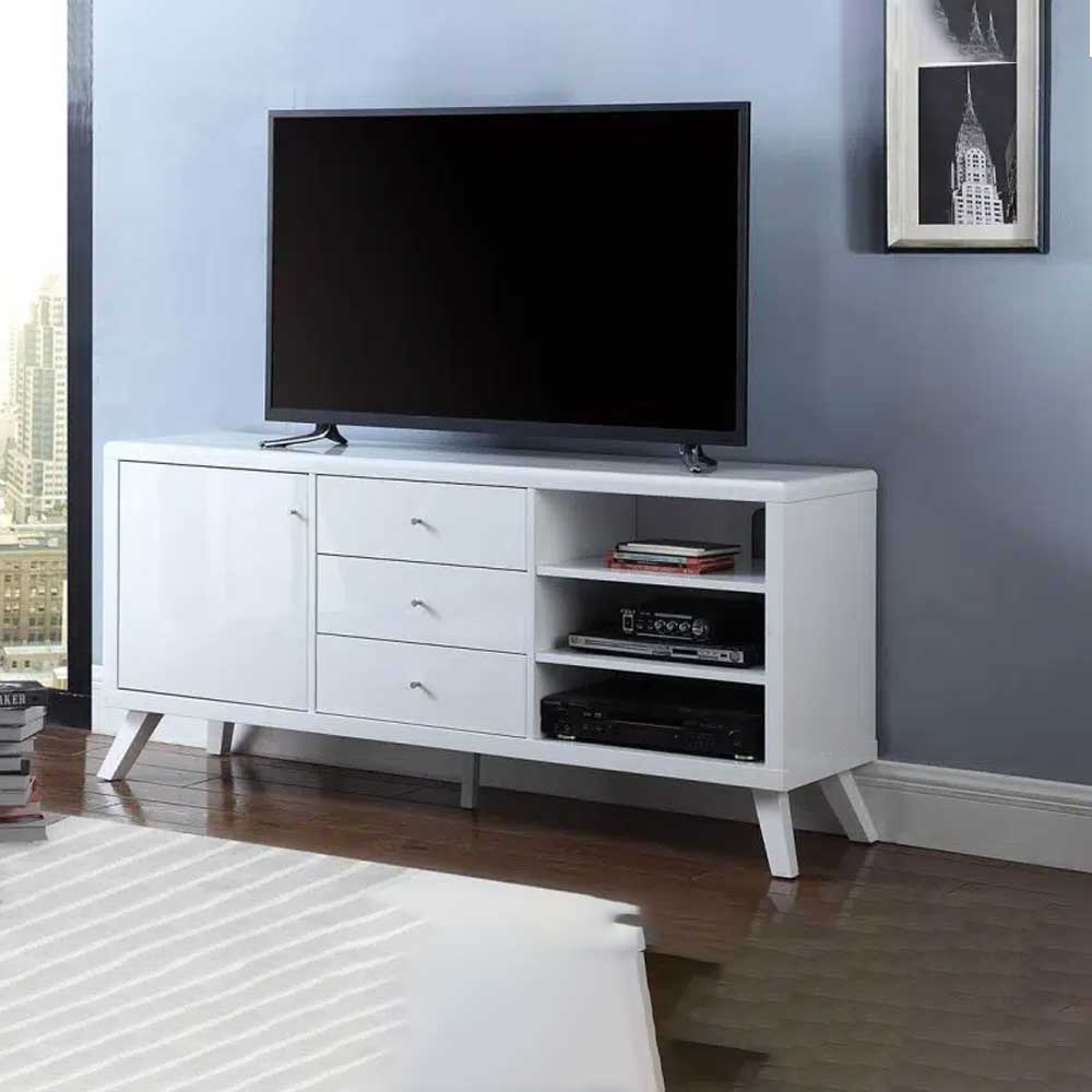 Contemporary-white-tv-stand