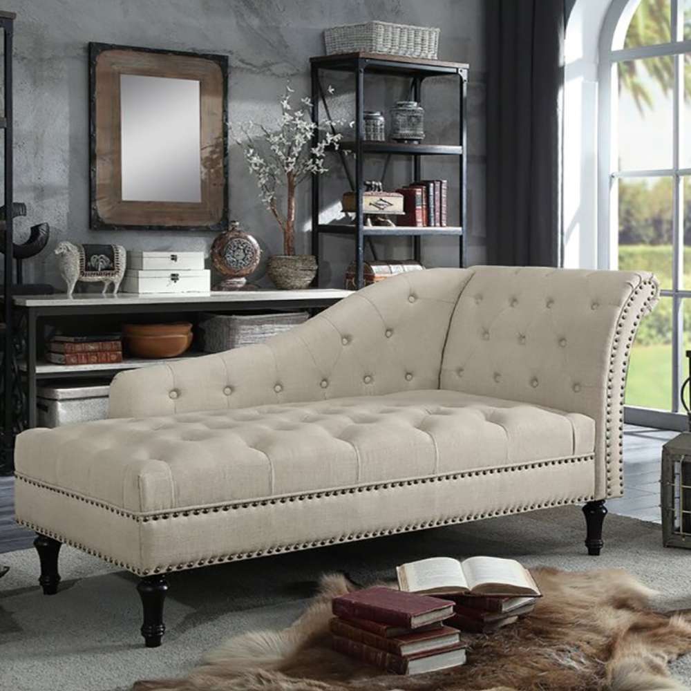 Deedee Tufted One Righ-Arm Chaise Lounge Deedee Tufted One Righ Arm Chaise Lounge