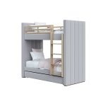 Double Mattress with Trundle Bunk Bed