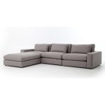 Elissa Square Arm Modular Sofa Chaise