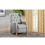 Fabric Tufted Club Chair