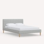 Fatima Camilla Channel Tufted Bed