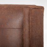 Queen size leather bed