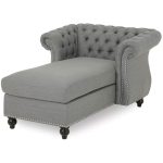 Fatima Tufted Rolled Arms Chaise Lounge