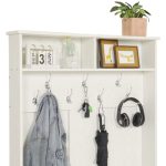 Hall Tree With Storage Bench, 3-in-1 Entryway