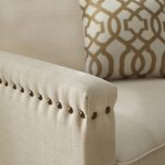 Hersfeld Ivory Fabric Sofa or Loveseat
