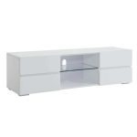 High Gloss White TV Stand