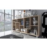 Horizontal Open Shelving Wall Unit