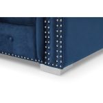 Jilian Velvet Left Hand Facing Sectional Sofa