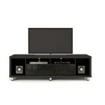 Julius Black Gloss TV Stand