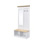 Lathasha Hall Tree with Bench and Shoe Storage