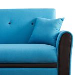 Living Room Modern Sofa with 2 Pillows