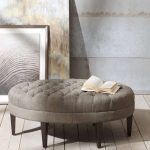 Madison Park Chase Surfboard Tufted Ottoman