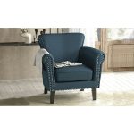 Nail-Head Trim Accent Arm Sofa Chair