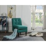 Oliver Polyester Fabric Storage Accent Chair