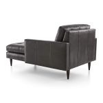 Petrie PVC Midcentury Chaise Lounge