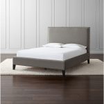 Plain Headboard Nail Head Bed