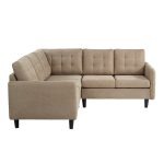 Rivers Khaki Velvet Sectional