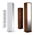Rotating Mirrored Cabinet