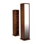 Rotating Mirrored Cabinet