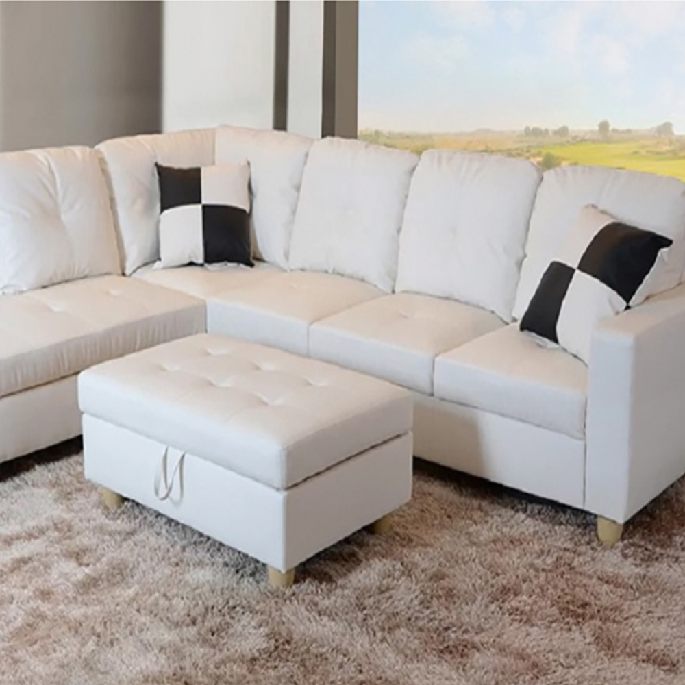 Russ Sectional with Ottoman Russ Sectional with Ottoman