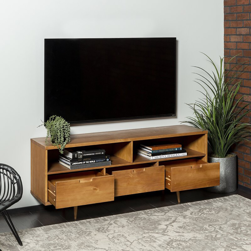 Sadie Solid Ply Wood TV Stand 2 Sadie Solid Ply Wood TV Stand