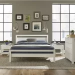 Solid Wood Loft Platform Bed