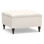 Tufted Square Ottoman