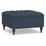 Tufted Square Ottoman