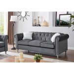 Velvet Tufted Sofa