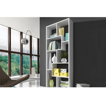Vertical Open Shelving Wall Unit