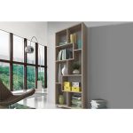 Vertical Open Shelving Wall Unit