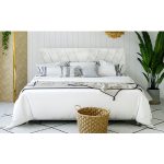 Virginia Velvet Tufted Bed