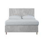 Virginia Velvet Tufted Bed